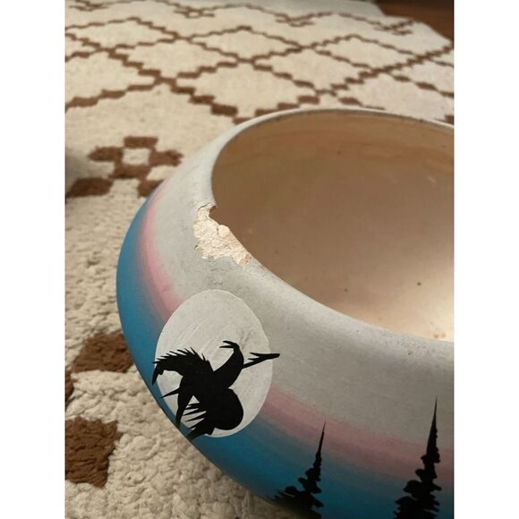 Large Vintage Tribal Ceramic Pot - Picture 4 of 10